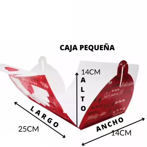 Cajas Pan de Jamon Santa c/Visor x100 unid - Image 4