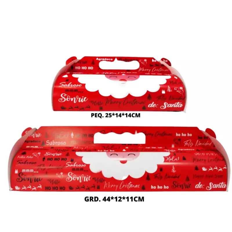 Cajas Pan de Jamon Santa Pequeña x100 unid