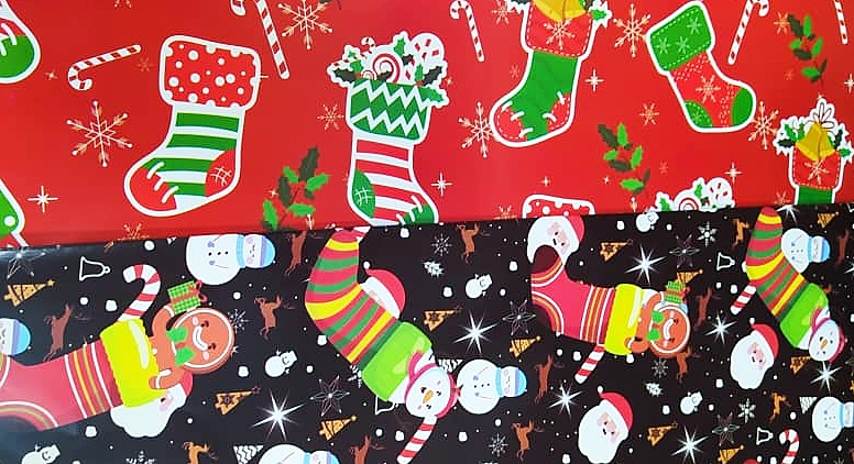Papel de Regalo Navidad #4 x100 pliegos - Image 13
