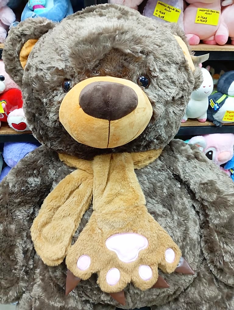 Peluche Oso Bufanda Garra 100cm #21975 - Image 2