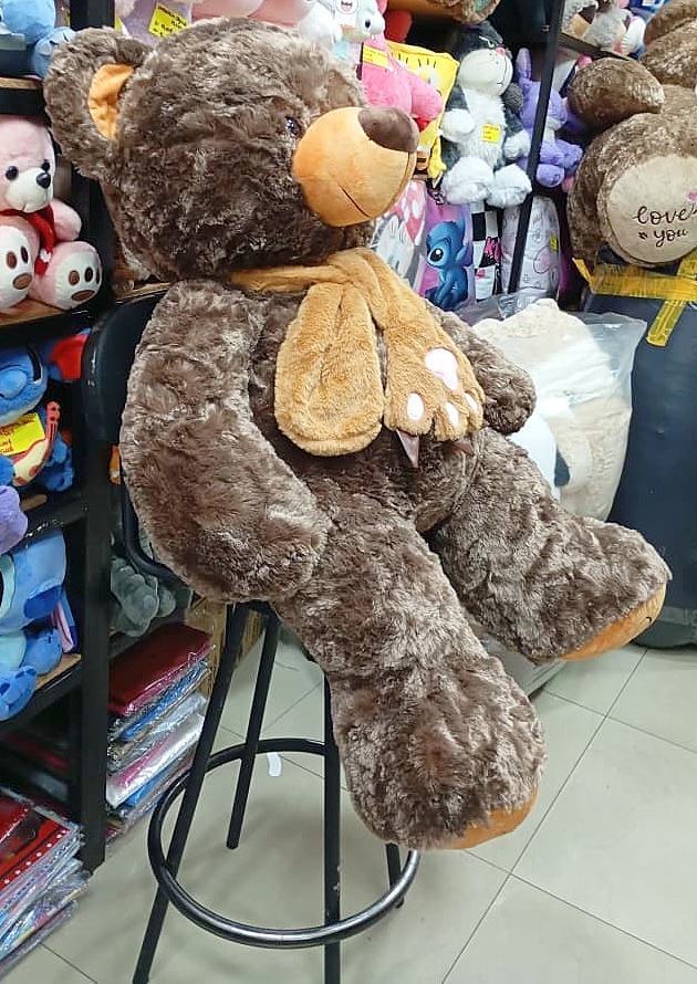 Peluche Oso Bufanda Garra 100cm #21975 - Image 4
