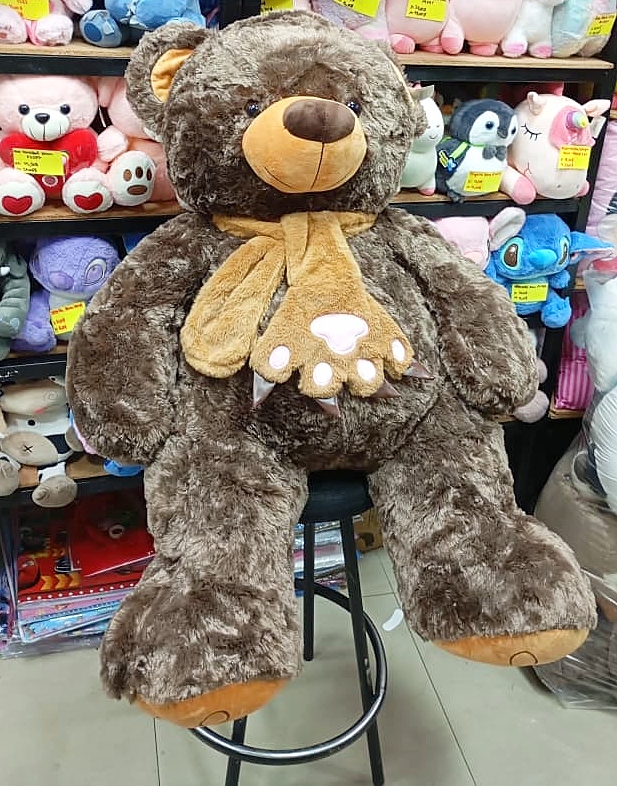 Peluche Oso Bufanda Garra 100cm #21975 - Image 3