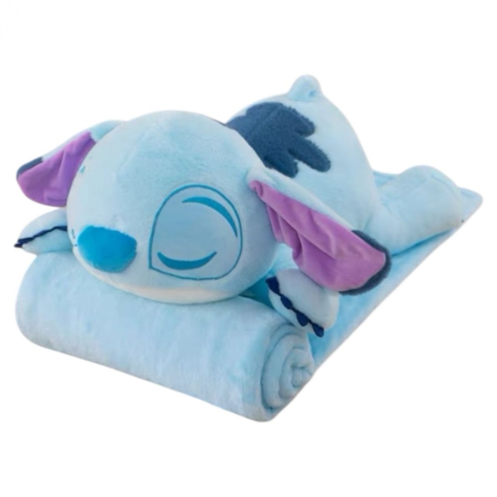 Peluche Stitch c/Cobija 55cm PS1042**