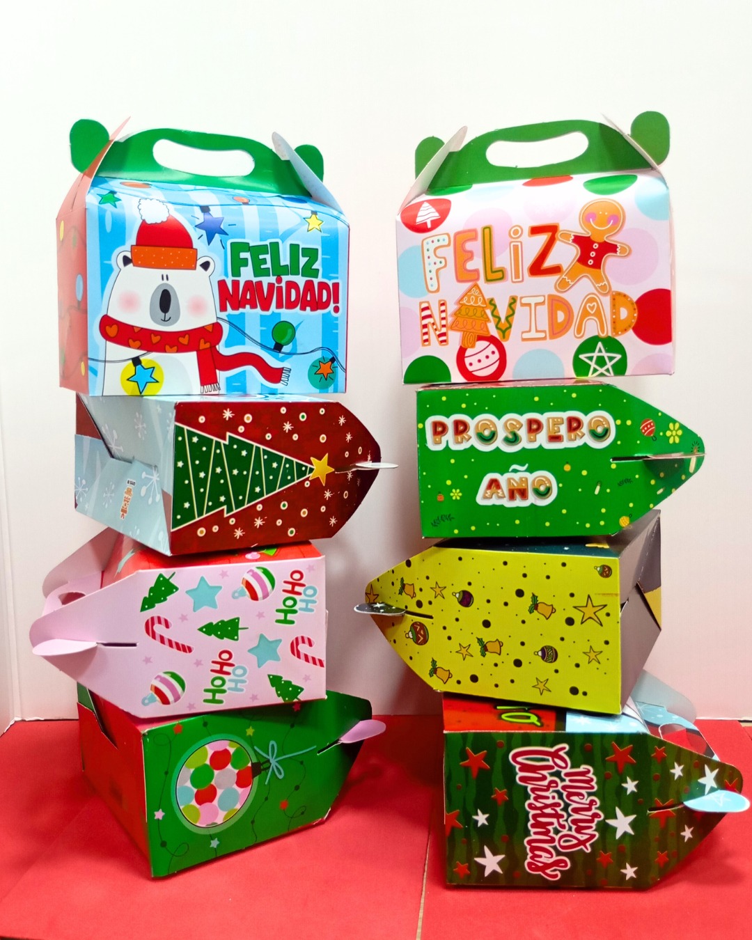 Cajas Cotillón Navidad 2025 x12 unid - Image 2