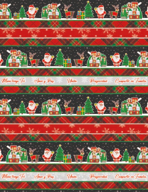 Papel de Regalo Navidad #4 x100 pliegos - Image 10