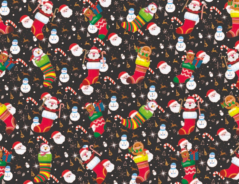 Papel de Regalo Navidad #4 x100 pliegos - Image 5