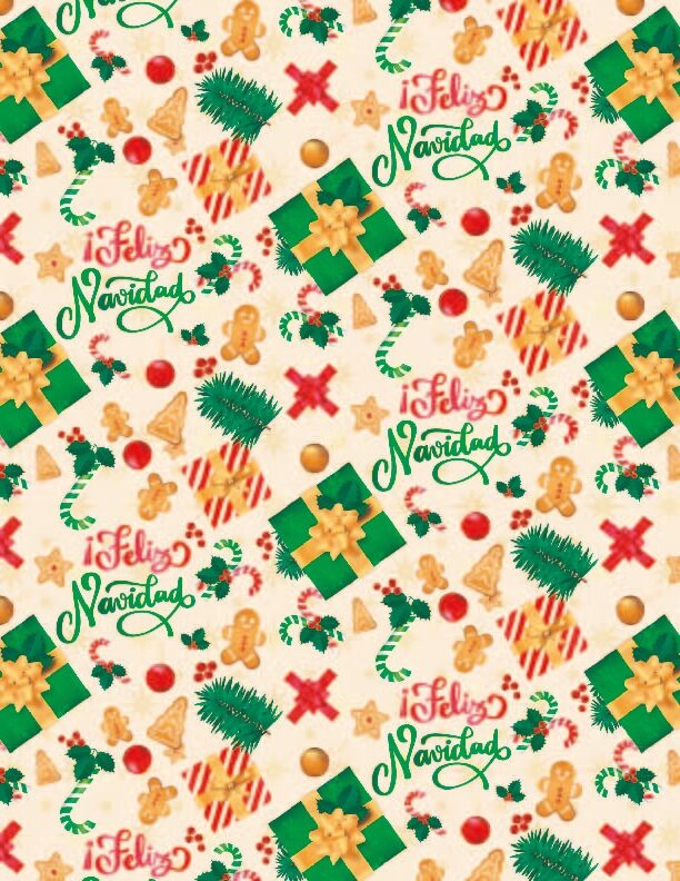 Papel de Regalo Navidad #4 x100 pliegos - Image 4