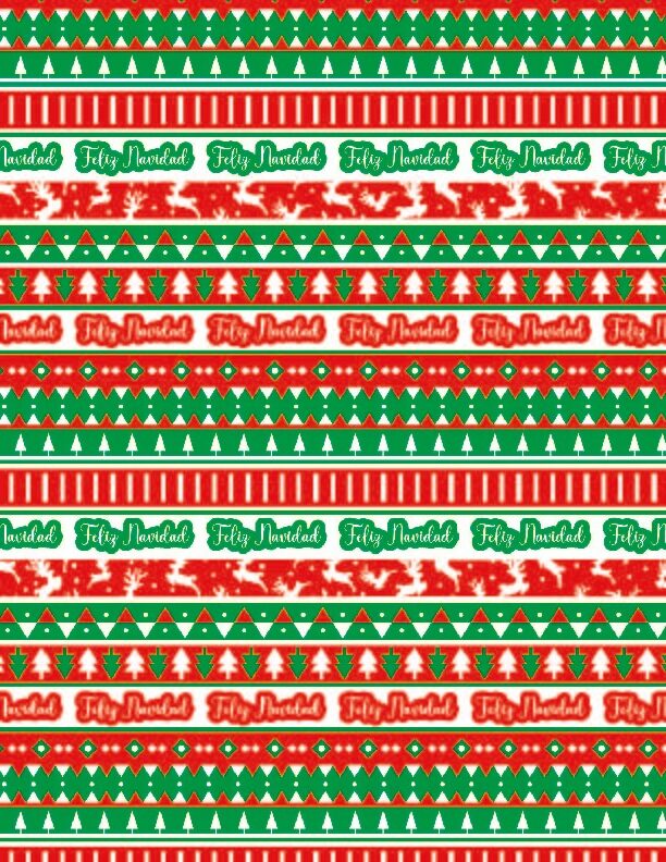 Papel de Regalo Navidad #4 x100 pliegos - Image 11