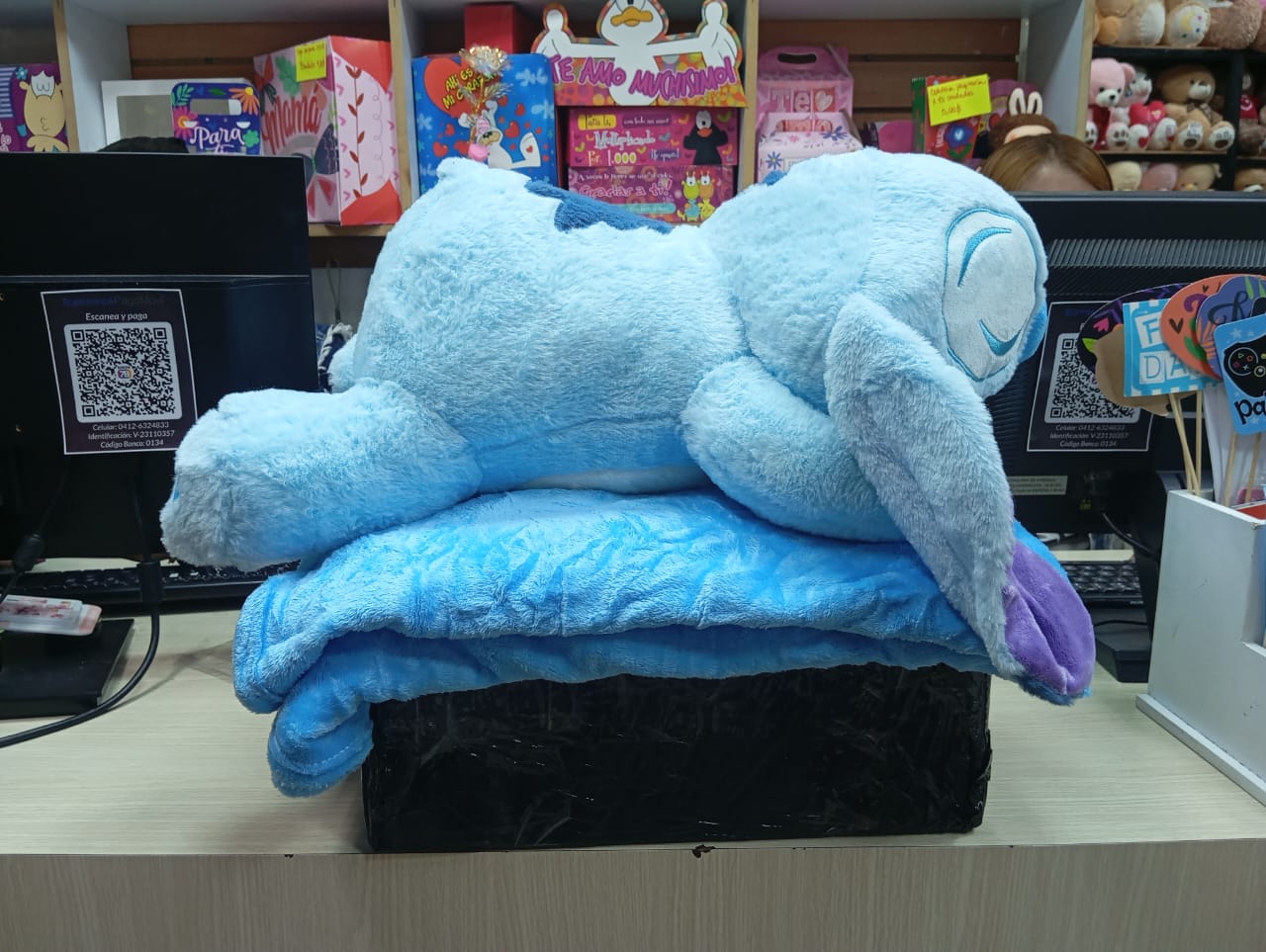 Peluche Stitch c/Cobija 55cm PS1042** - Image 5