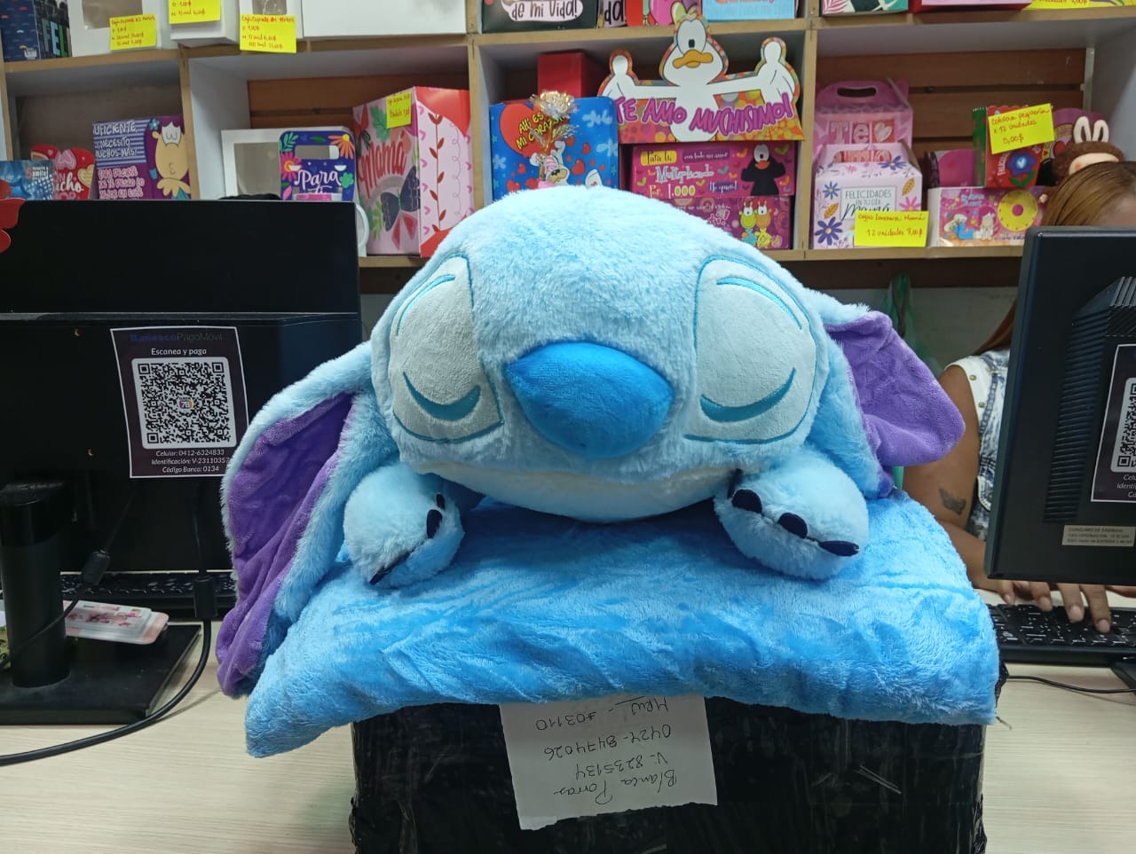Peluche Stitch c/Cobija 55cm PS1042** - Image 4