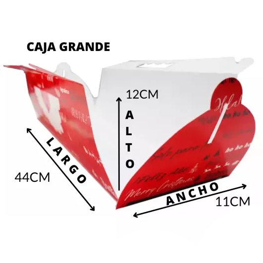 Cajas Pan de Jamon Santa c/Visor x100 unid - Image 3