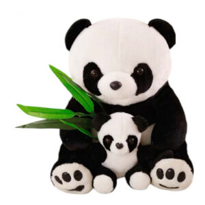 Peluche Panda c/bebe 25cm PS1012**