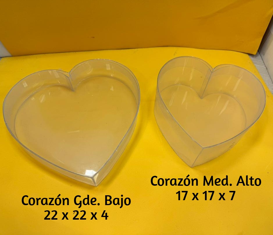 Cajas Corazon Acetato Gde Bajo 22x22x4 - Image 7
