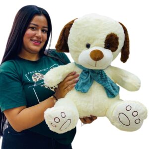 Peluche Perro Bufanda 60cm #MD-210191