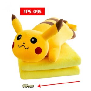 Peluche Pikachu con Cobija 55cm PS095**