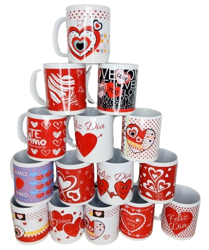 Tazas de Amor x12 unid surtidas - Image 15