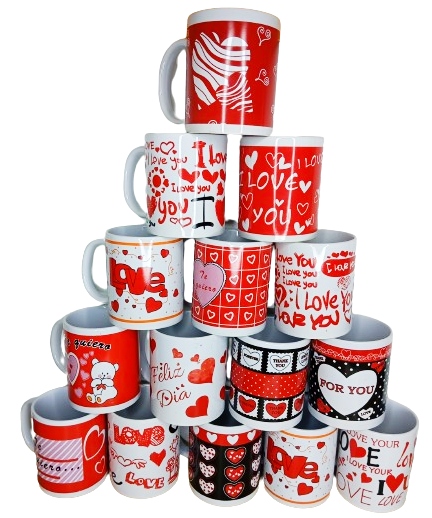 Tazas de Amor x12 unid surtidas - Image 16
