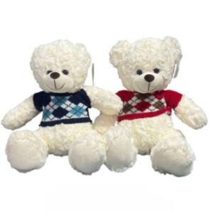 Peluche Oso Swter Rombos 40cm #21816