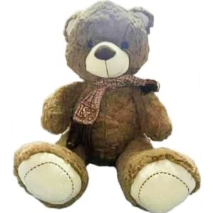 Peluche Oso Marrón Lazo 65cm #DM18058-60