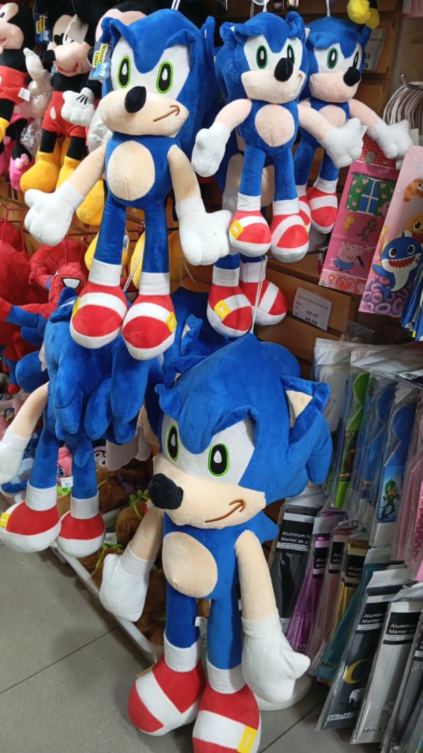 Peluche Sonic Jumbo 60cm #1223-37 - Image 2