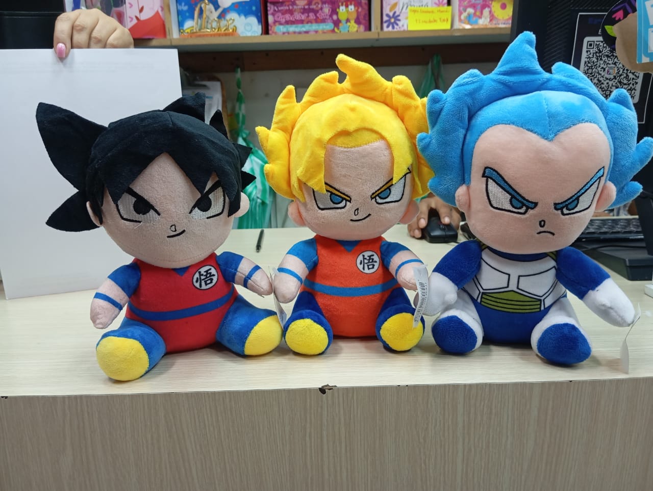 Peluche Dragon Ball Goku Vegeta 25cm #1617-7** - Image 2