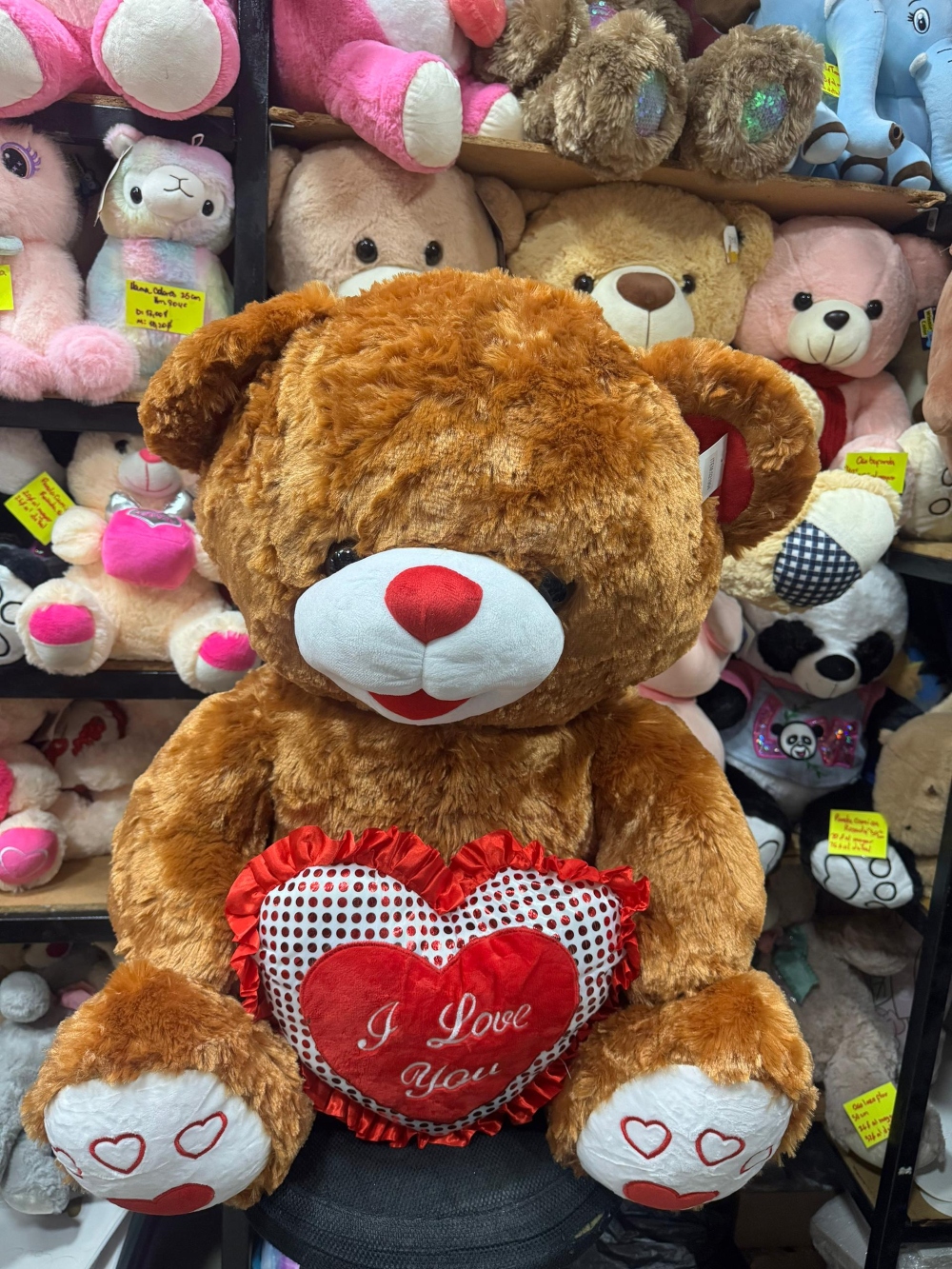 Peluche Oso Marrón Corazon 70cm #21994 - Image 2