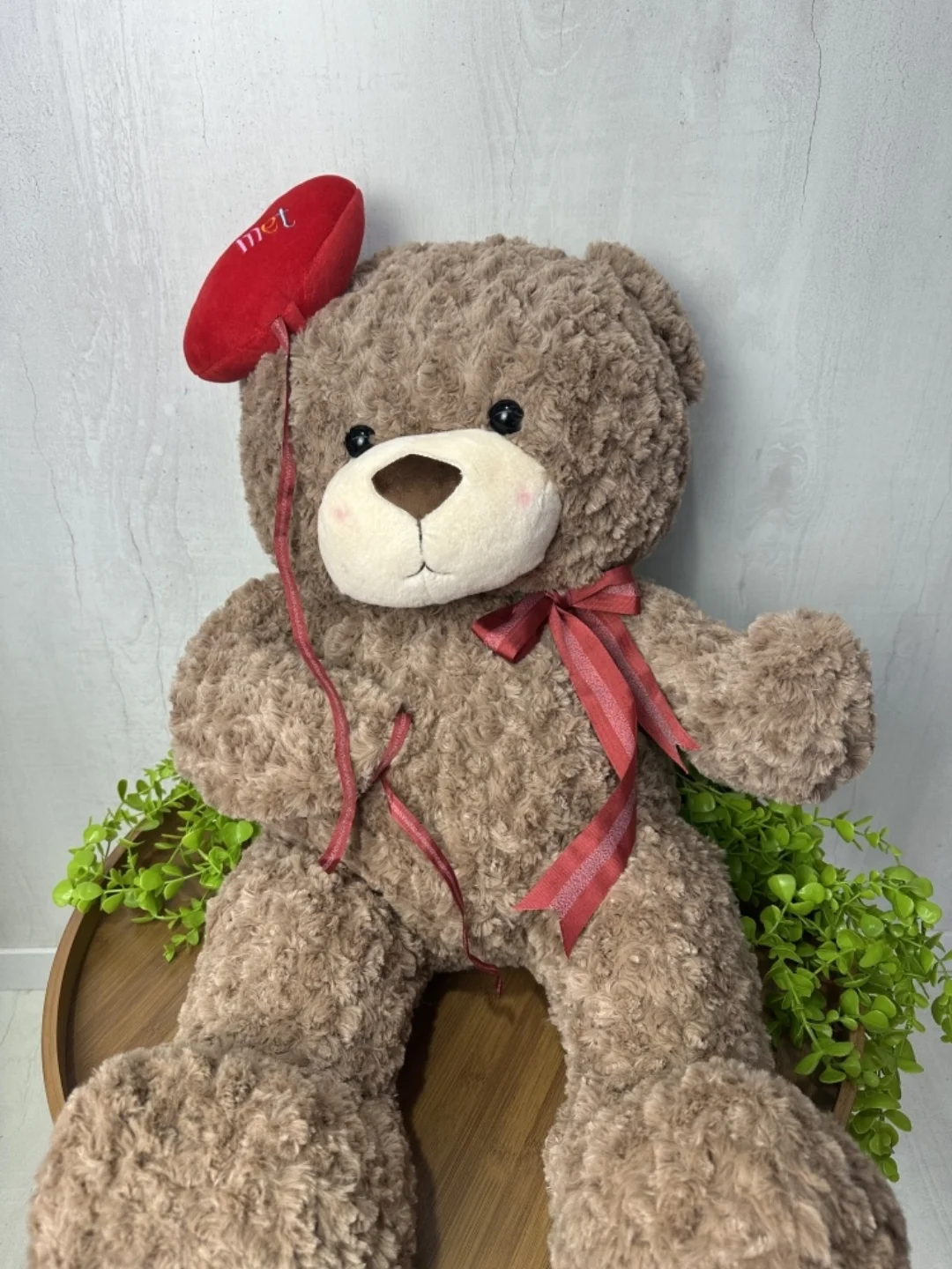 Peluche Oso Globo Corazon 90cm DX2206 - Image 5