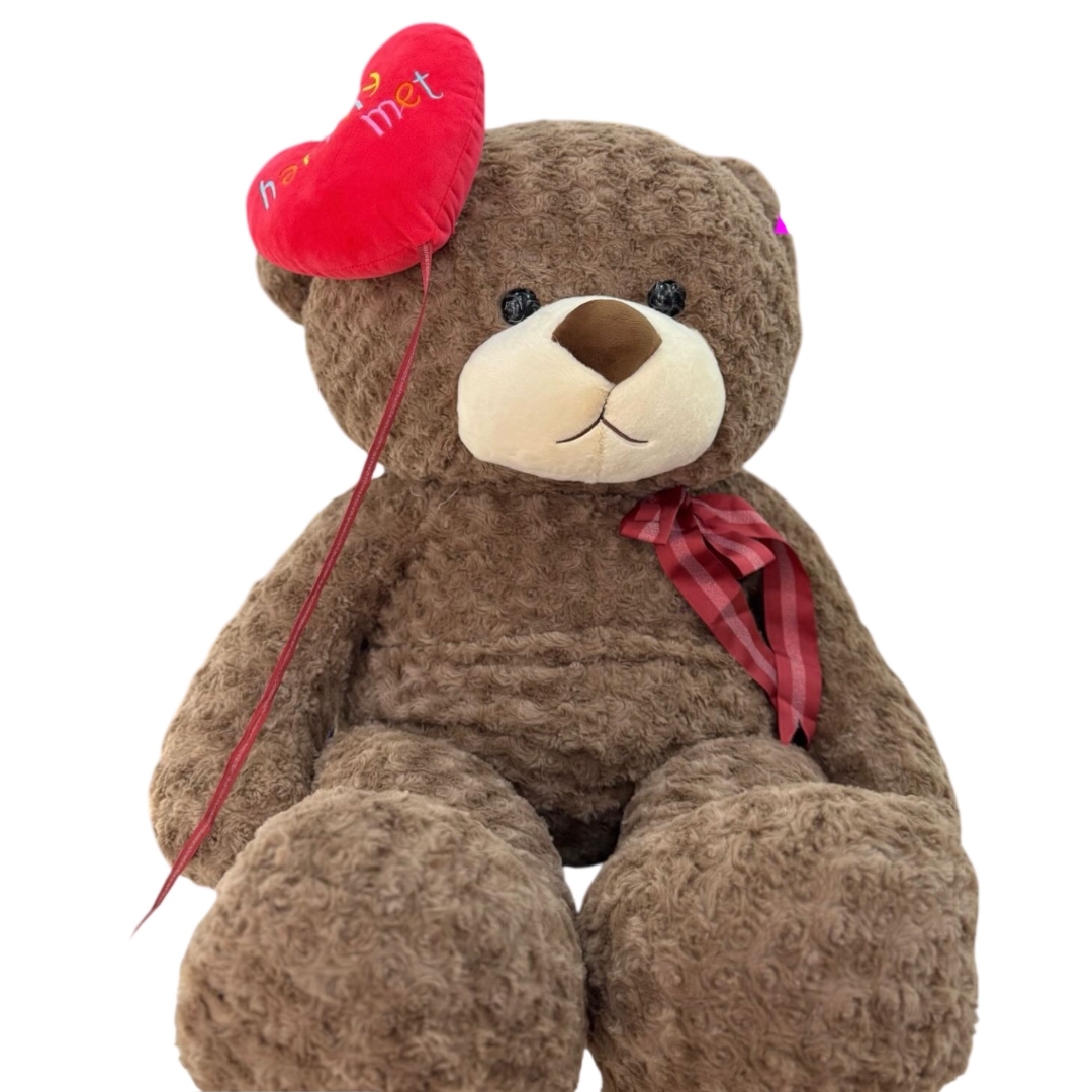 Peluche Oso Globo Corazon 90cm DX2206