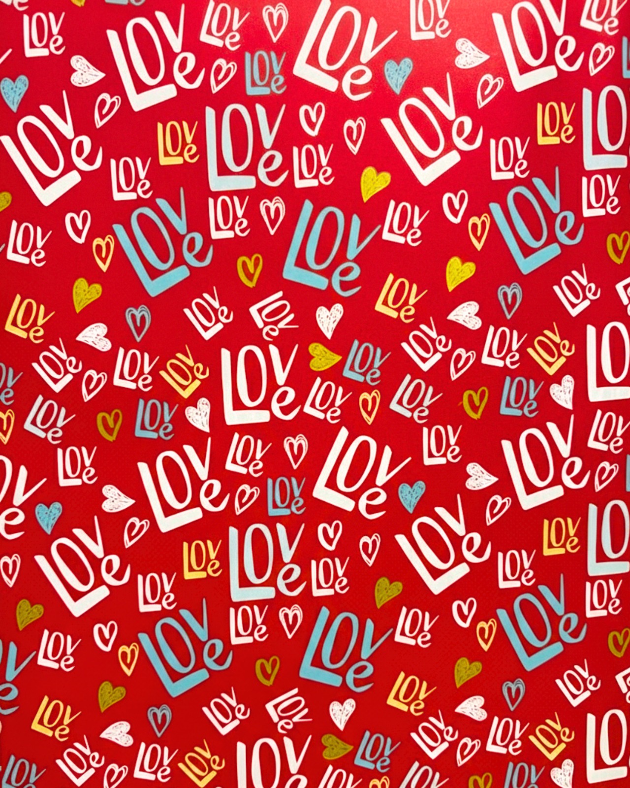 Papel de Regalo Amor x20 pliegos - Image 3