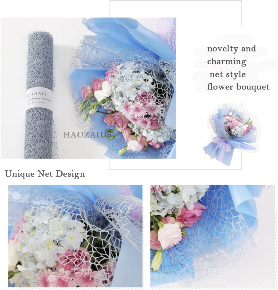 Rollo Malla Floral 50cm x 5 mtrs. - Image 10