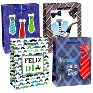Bolsas de Regalo Lujo 18x24 FD Varon x12 unid