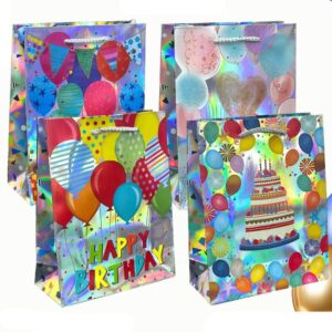 Bolsas de Regalo Lujo 18x24 CumplePL x12 unid