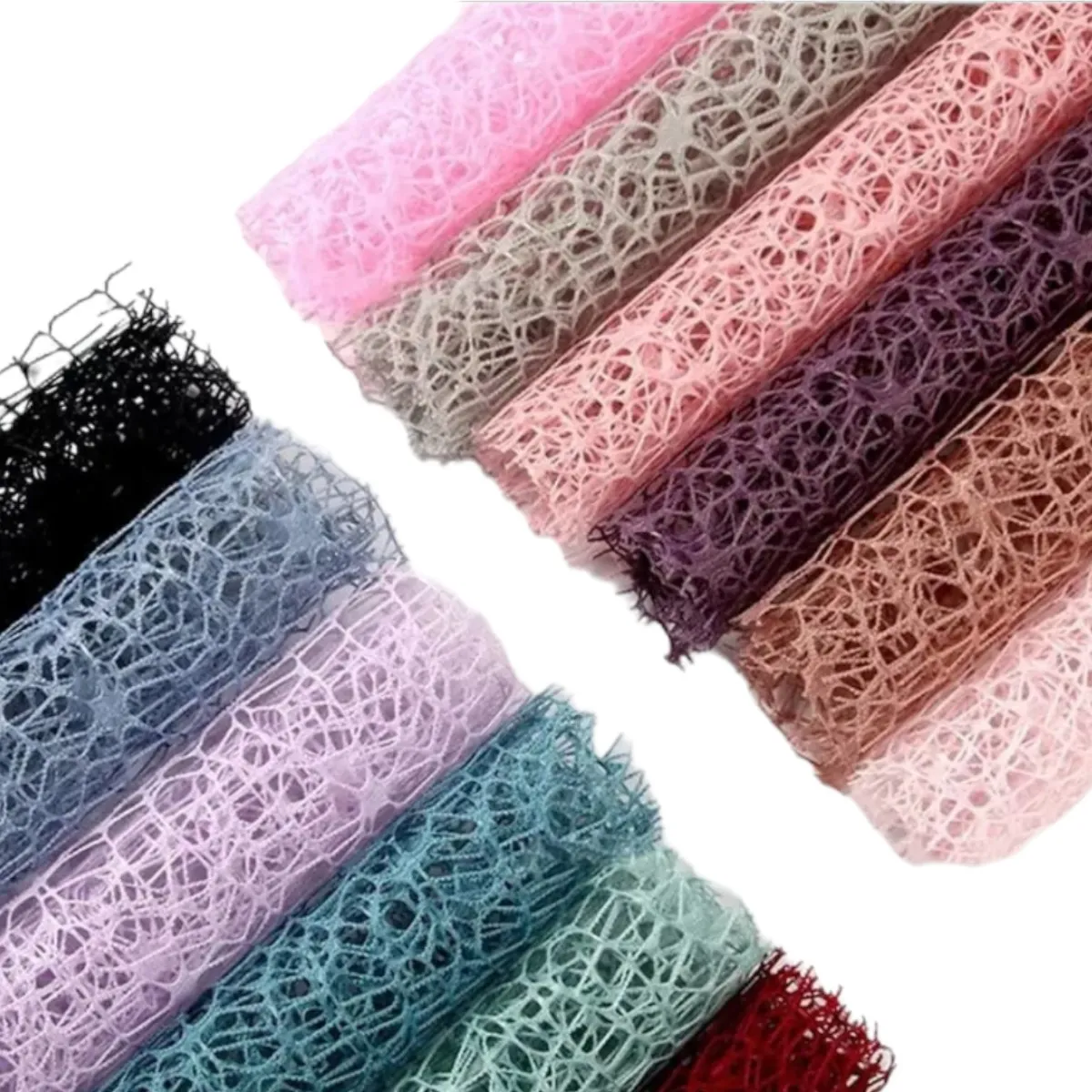 Rollo Malla Floral 50cm x 5 mtrs. - Image 3