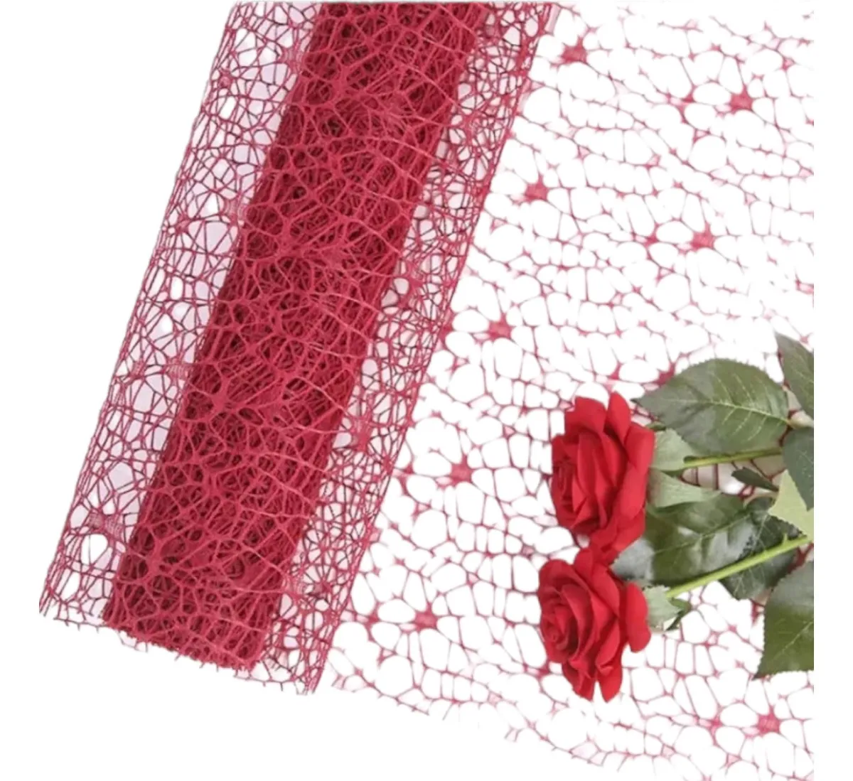 Rollo Malla Floral 50cm x 5 mtrs. - Image 6