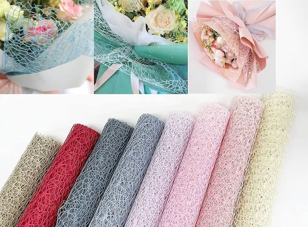 Rollo Malla Floral 50cm x 5 mtrs. - Image 8