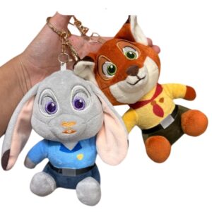 Peluche Llavero Zootopia Jady y Nick