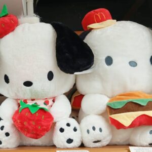 Peluche Pochacco Fresa / Hamburguesa 30cm
