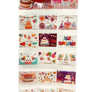 Tarjetas Blister Cumple Cuadro x120 unid