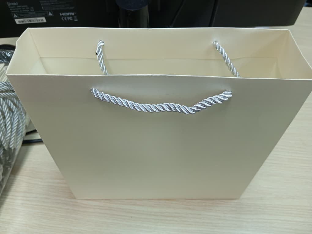 Bolsa Blanca Kraft 32x26 Perlada x12 unid. - Image 5