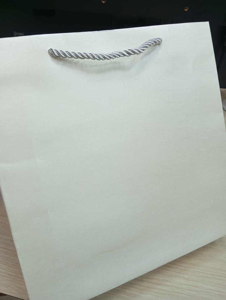 Bolsa Blanca Kraft 32x26 Perlada x12 unid. - Image 3