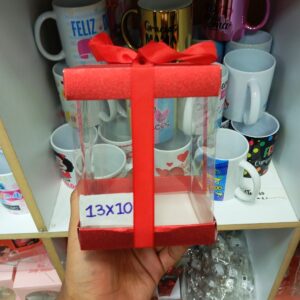 Cajas de Acetato 13x10 c/Cinta x6 unid