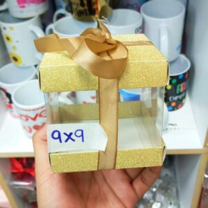 Cajas de Acetato 9x9 c/Cinta x6 unid