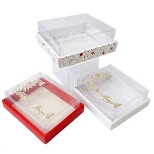 Caja de Acetato Aplanada 25x19x10 Mamá