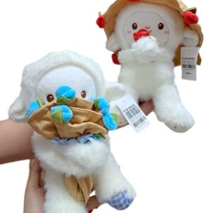 Peluche Oveja con Ramo 30cm