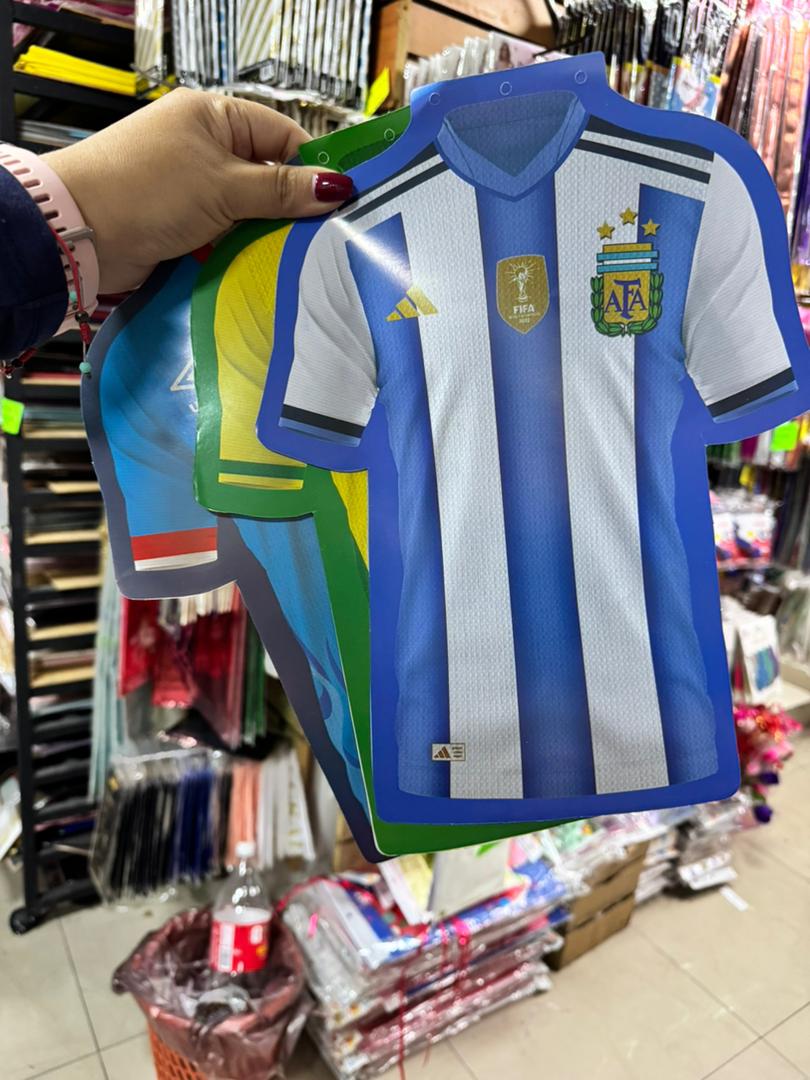 Kit Banderines Mundial 52 Camisetas - Image 2