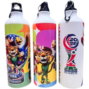 Botella de Aluminio Mundial 2026 (750 ml)