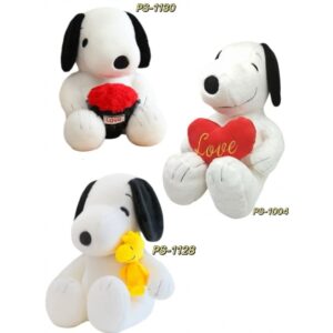 Peluche Snoopy Amor y Ramo 45cm