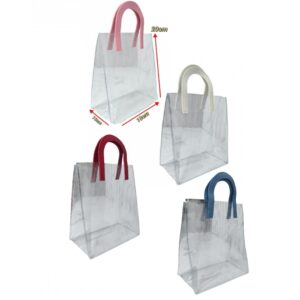 Bolsa PVC M Asa Clasic. (20x18x10) x10 unid
