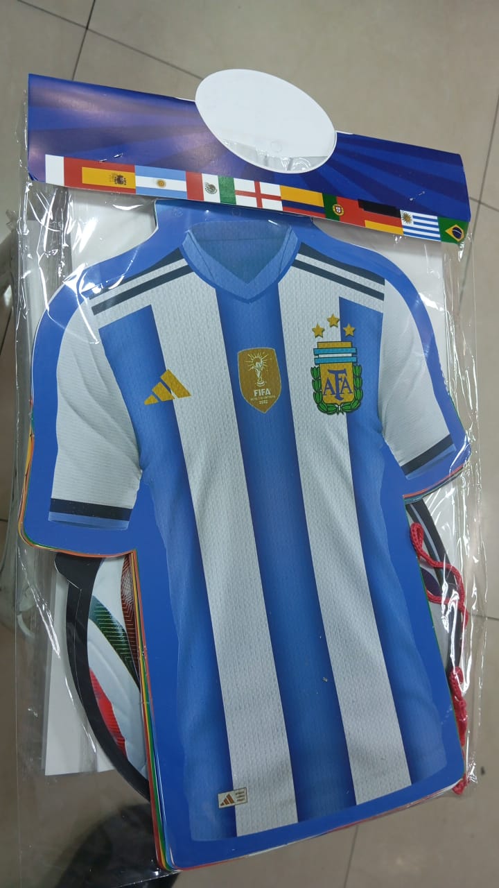 Kit Banderines Mundial 52 Camisetas - Image 6
