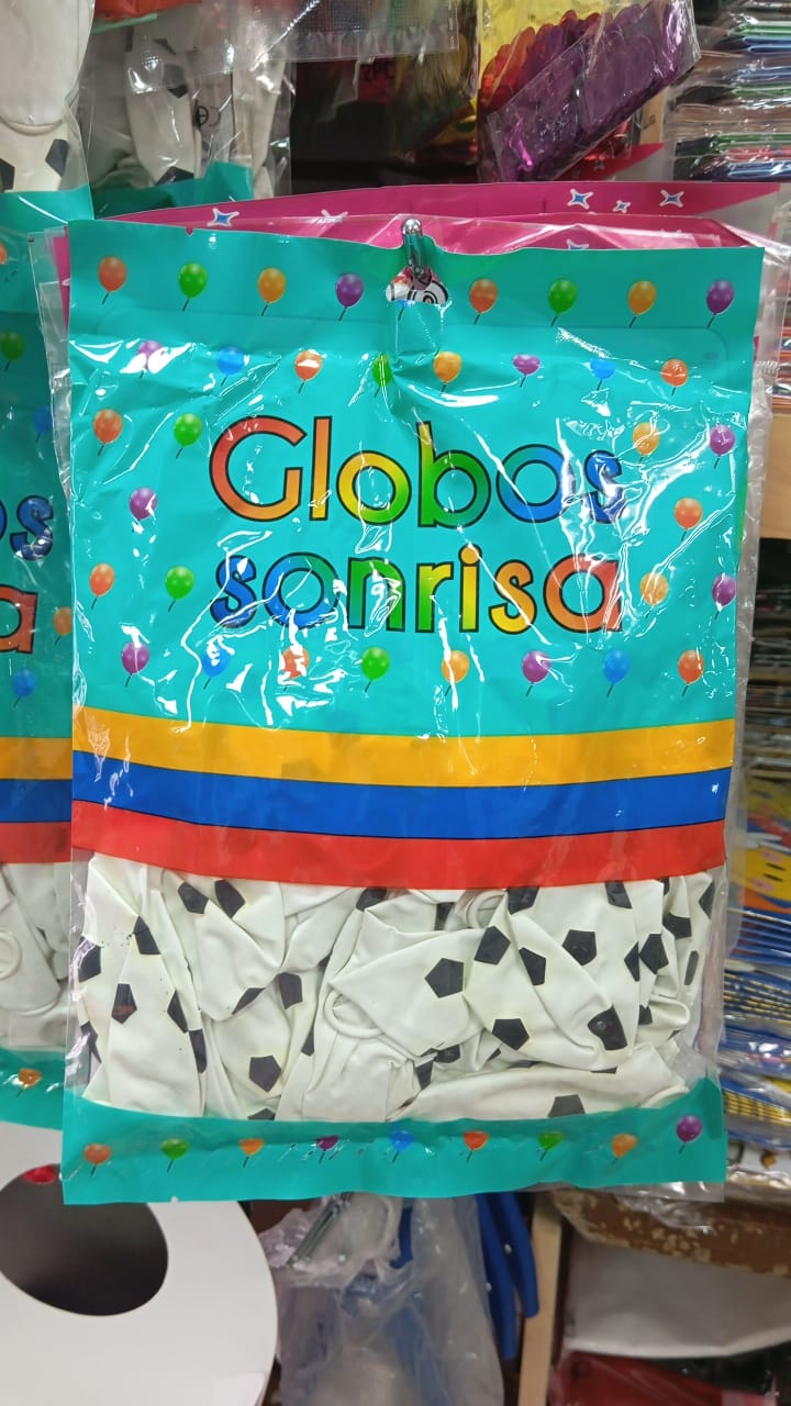 Globos Latex R11 Balon Futbol x50 unid. - Image 4